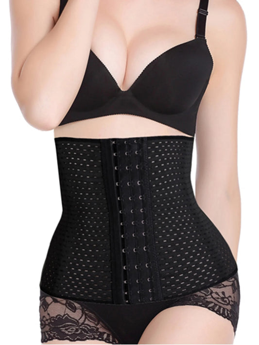 Bloom & Rise Ultra-Firm Waist Trainer Shapewear – Plus Size Fat Burner Corset for Fitness & Weight Loss