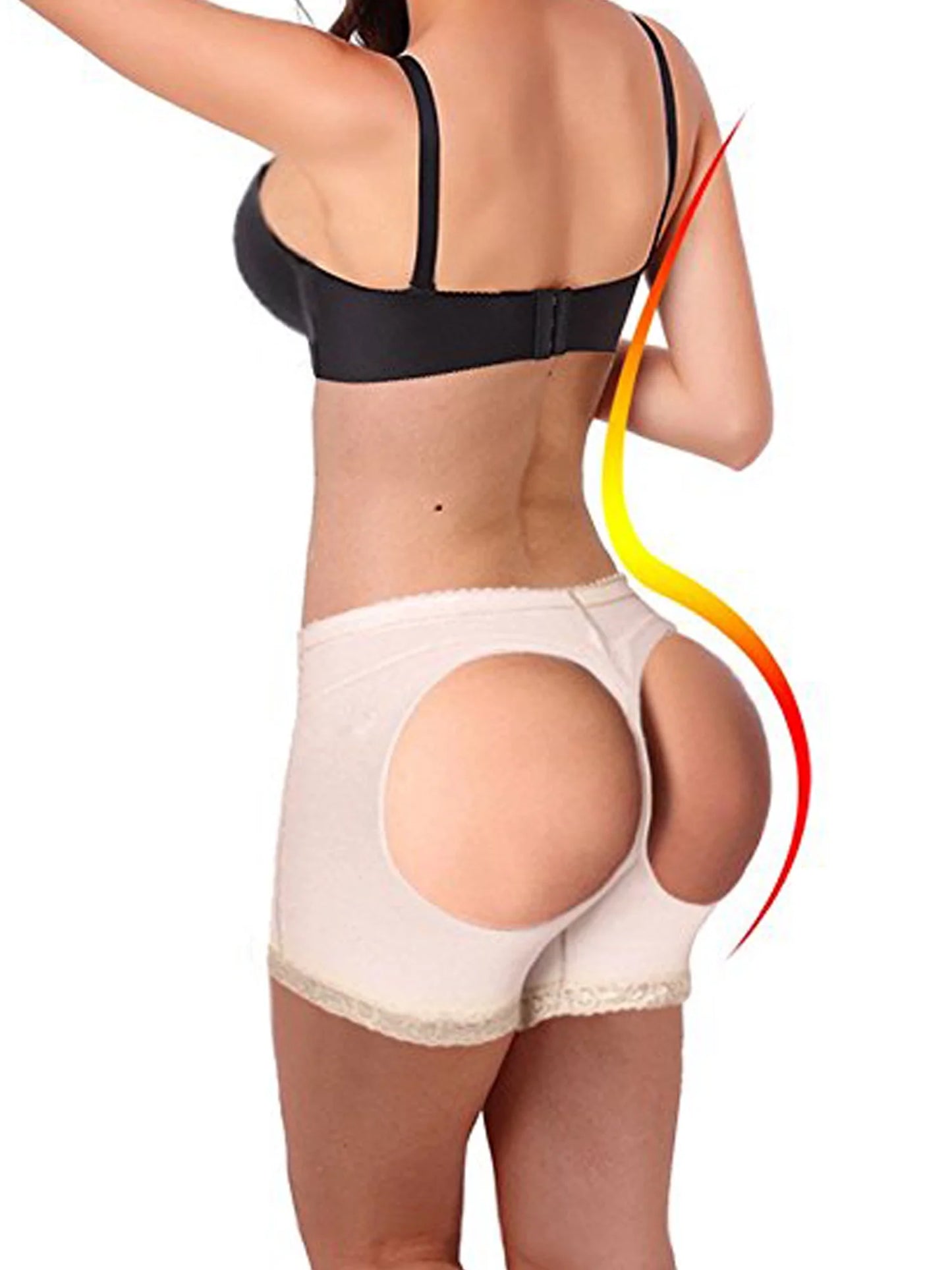 Bloom & Rise Tummy Control Butt Lifter Shaper Panties – Hip Enhancing Shapewear for Women