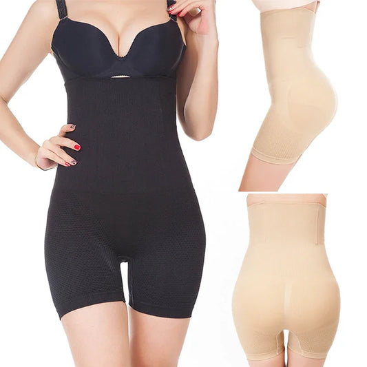 Super High-Waist Compression Shaper Pants – Tummy & Thigh Control Slimming Bodywear